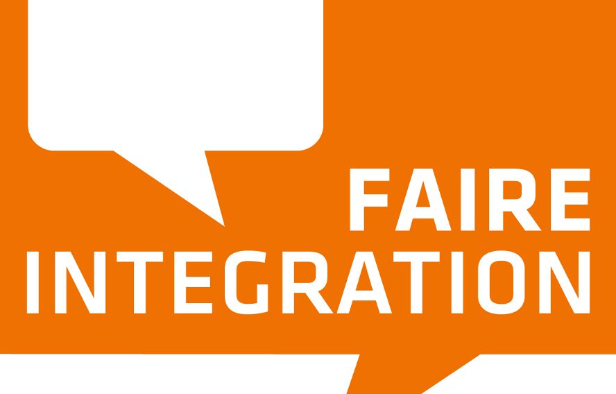 Das Logo der Beratungsstelle "Faire Integration"